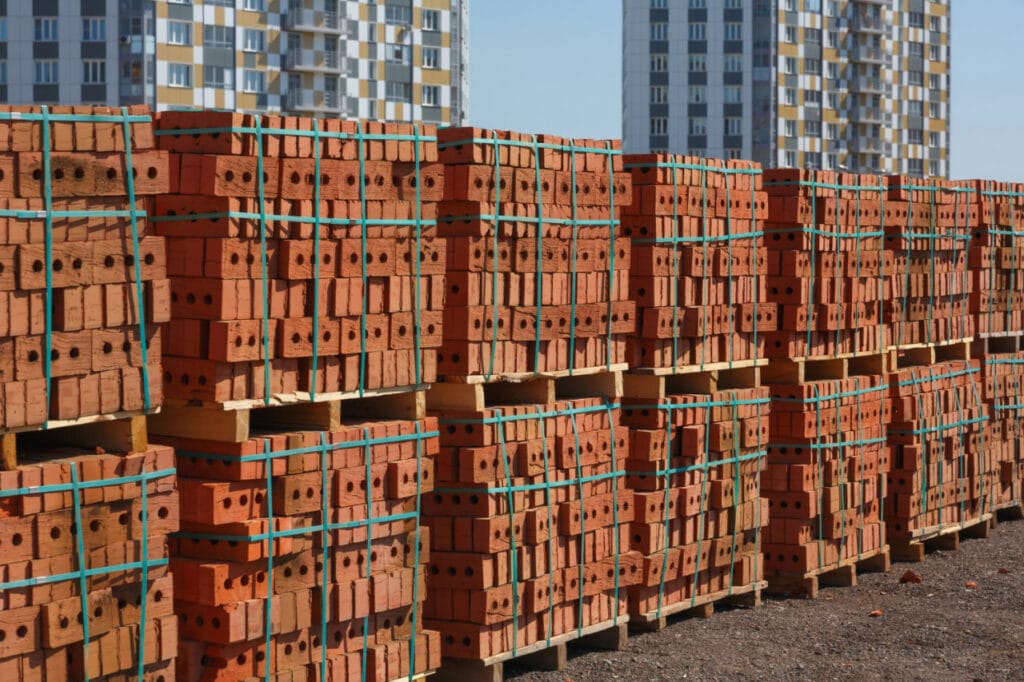Складирование строительных материалов