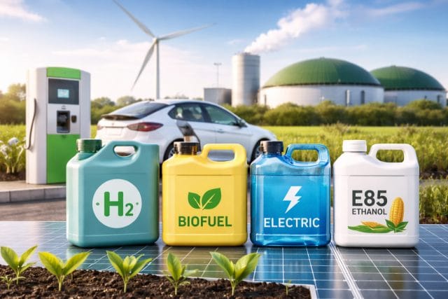 Виды альтернативного топлива