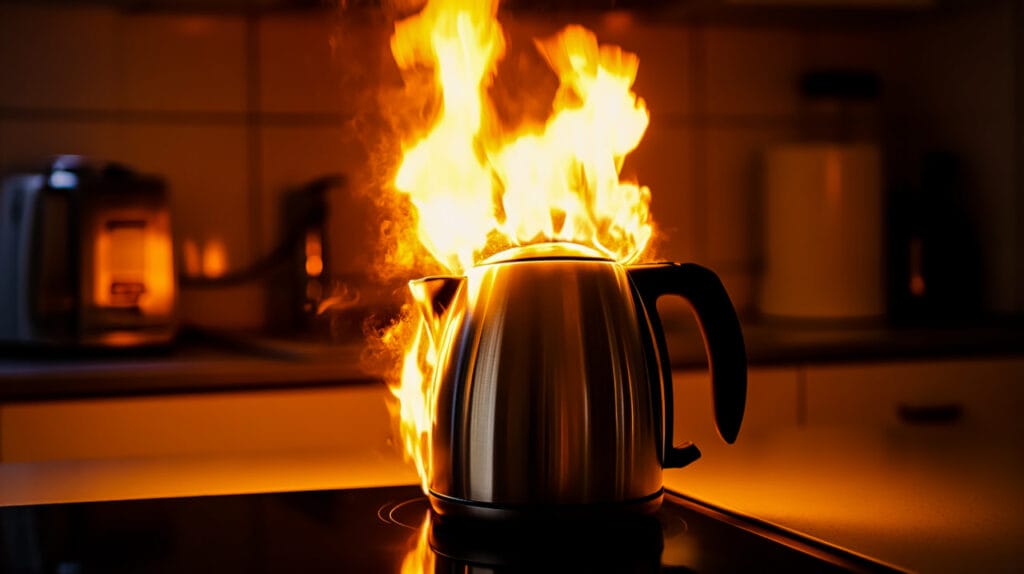 пожар от бытовых электроприборов 