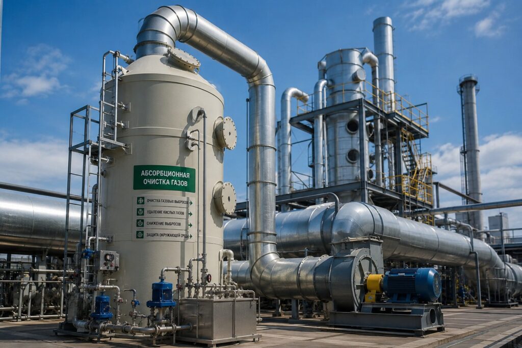 Абсорбционная очистка газов